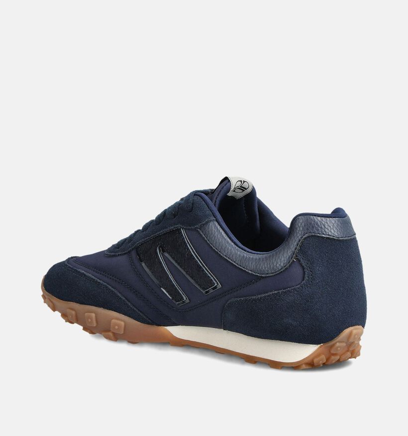 Laurent David Donkerblauwe Veterschoenen voor dames (365034) - geschikt voor steunzolen