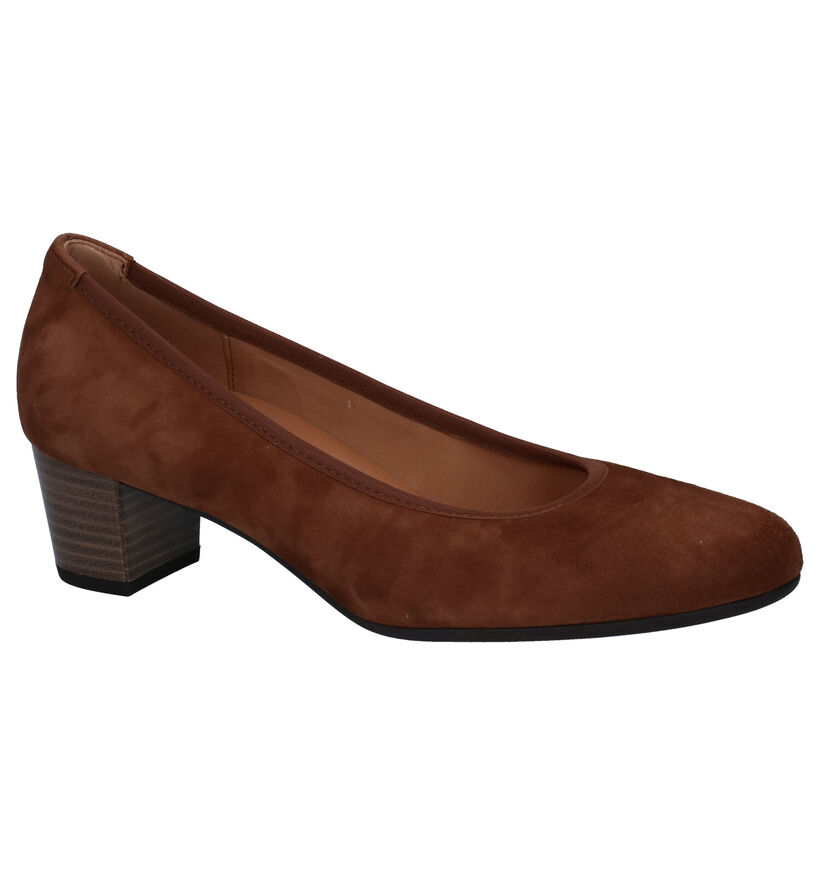 Gabor Best Fitting Blauwe Pumps in nubuck (282278)