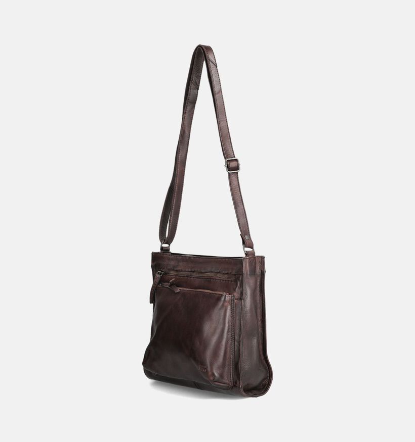Bear Design Sac &agrave; bandouli&egrave;re en Marron pour femmes (375806)