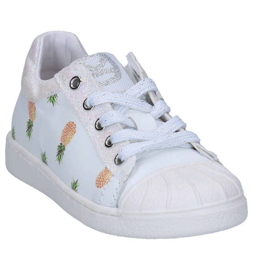 Kipling Misha Chaussures à Lacets en Blanc en cuir (272994)