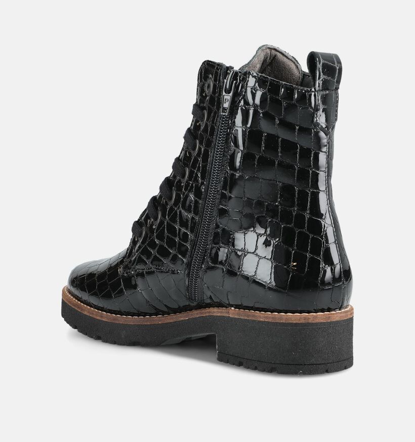 Pitillos Zwarte Boots met Veter voor dames (379727) - geschikt voor steunzolen