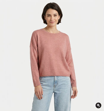 Minuit Truien Beige/Roze