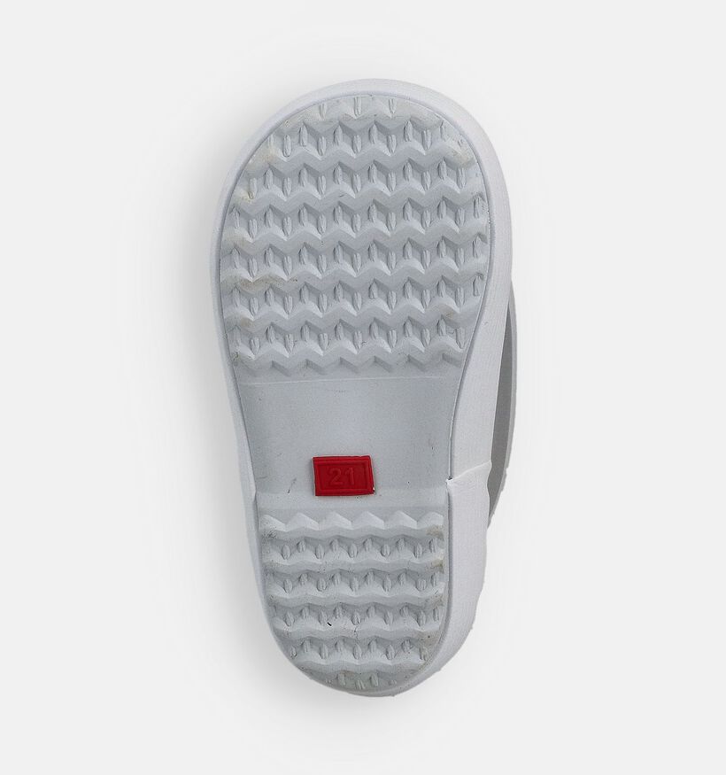 Bergstein Rainboot Glam Zilveren Regenlaarzen voor jongens (366669) - geschikt voor steunzolen