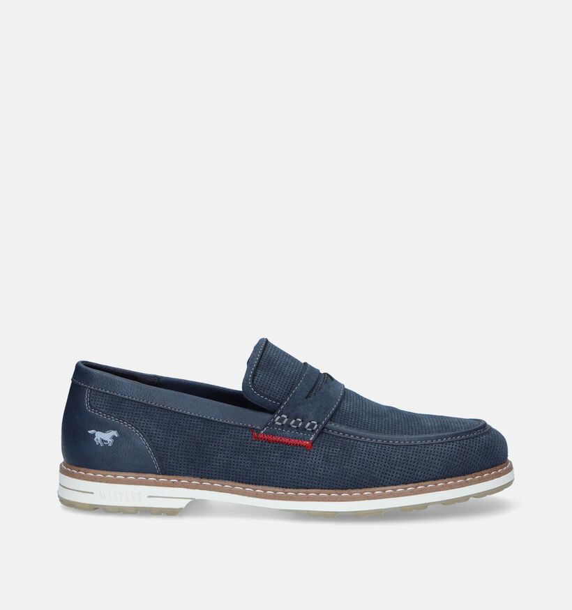 Mustang Blauwe Mocassins voor heren (338795)