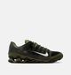 Nike Reax 8 Tr Baskets basses en Vert kaki pour hommes (369293)