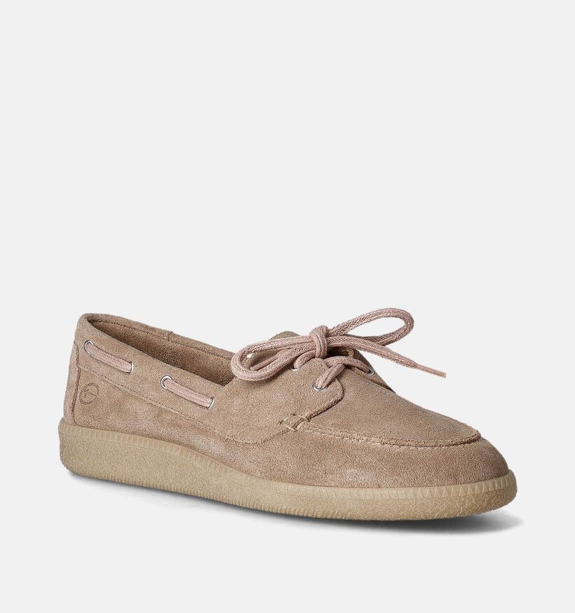 Tamaris Taupe Bootschoenen voor dames (356900) - geschikt voor steunzolen