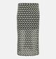 Vero Moda Curve Tikka Zwarte Midi Rok voor dames (375028)