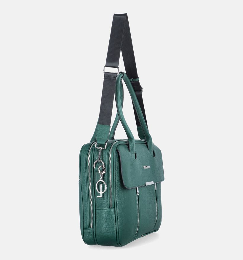 Olivia Lauren Shyla Pc Sac ordinateur en Vert fonc&eacute; pour femmes (383820)