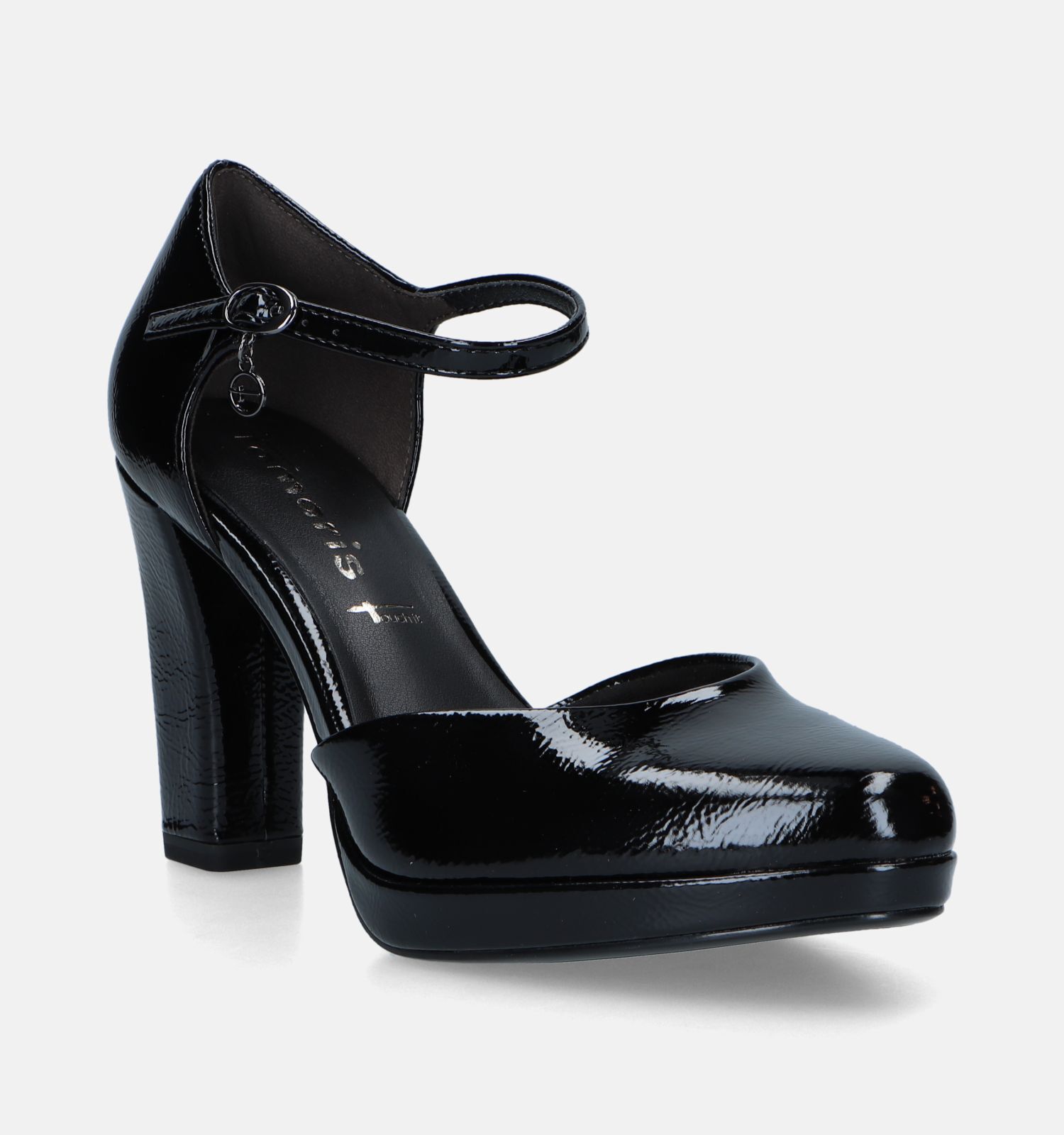 Tamaris Zwarte Pumps met riempje Dames Pumps Online op TORFS.BE