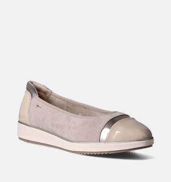 Tamaris Comfort Chaussures plates Beige