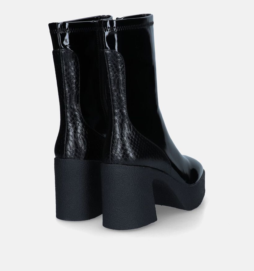 Noa Harmon Bottines à talons en Noir pour femmes (333384)