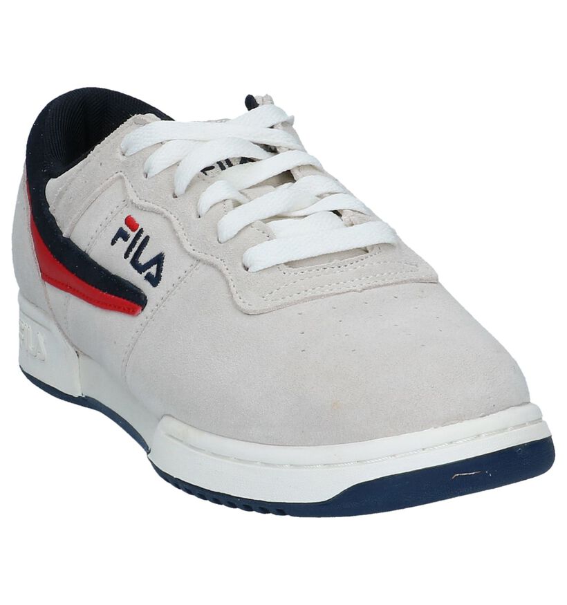 Fila Orginal Fitness Ecru Sneakers in daim (223515)