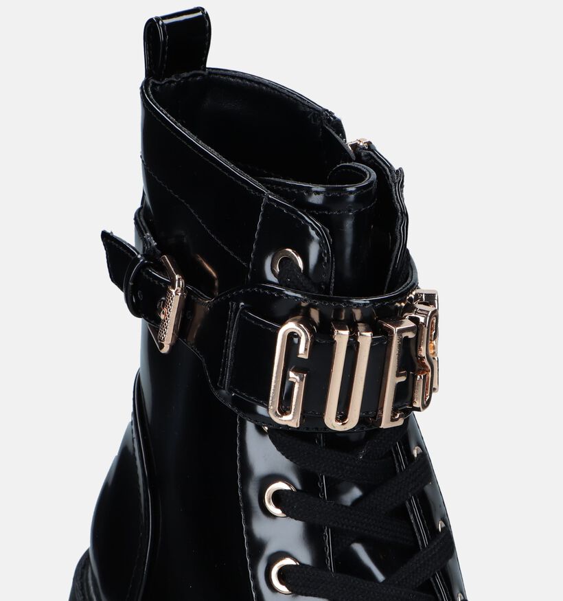 Guess Vaires Zwarte Biker boots voor dames (343187)