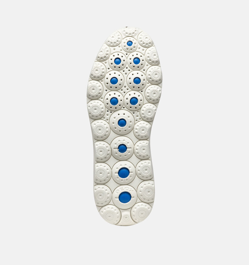 Geox Spherica Plus Blauwe Veterschoenen voor heren (353858) - geschikt voor steunzolen