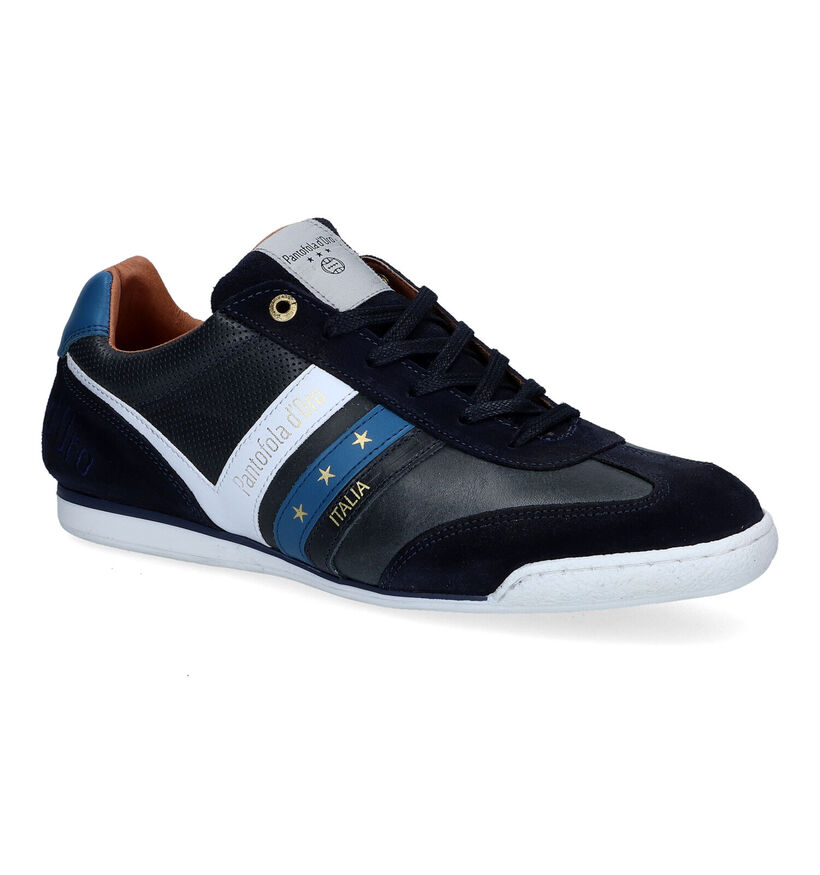 Pantofola d'Oro Vasto Chaussures à lacets en Bleu pour hommes (305446) - pour semelles orthopédiques