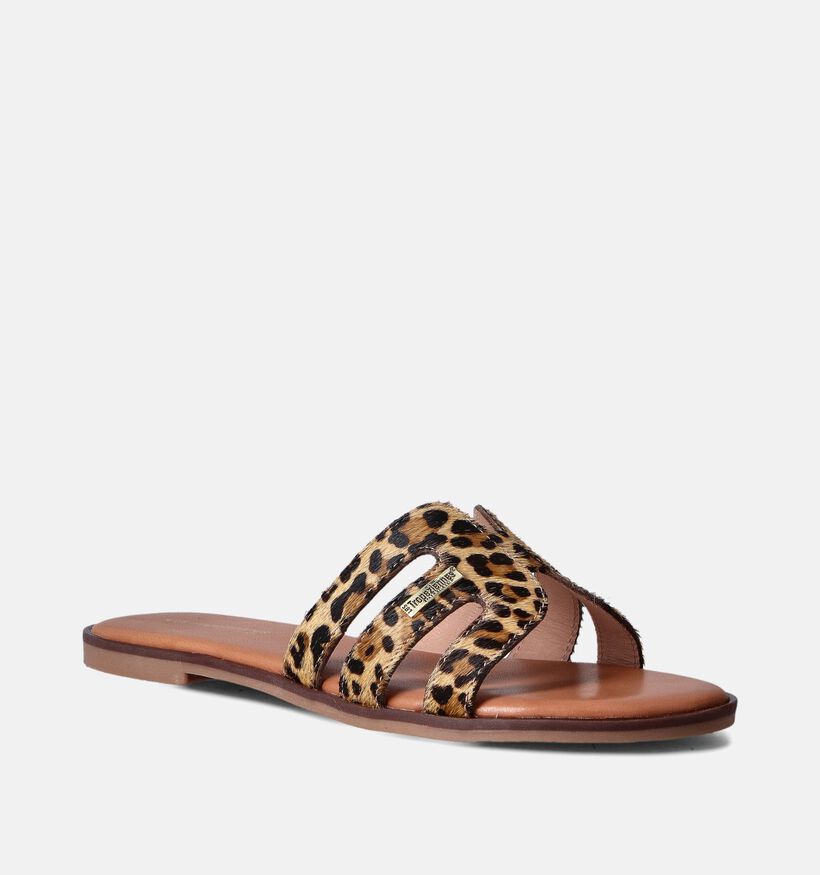 Les Tropeziennes Hamigapo Nu-pieds en Brun pour femmes (356821)