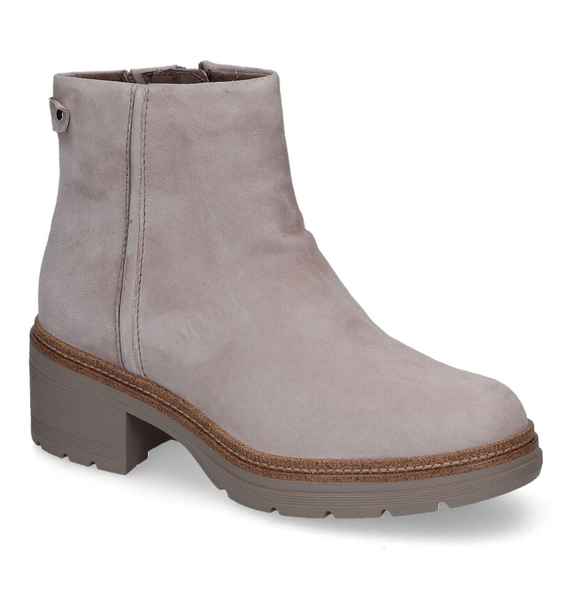 Tamaris Blauwe Enkellaarzen in nubuck (315457)