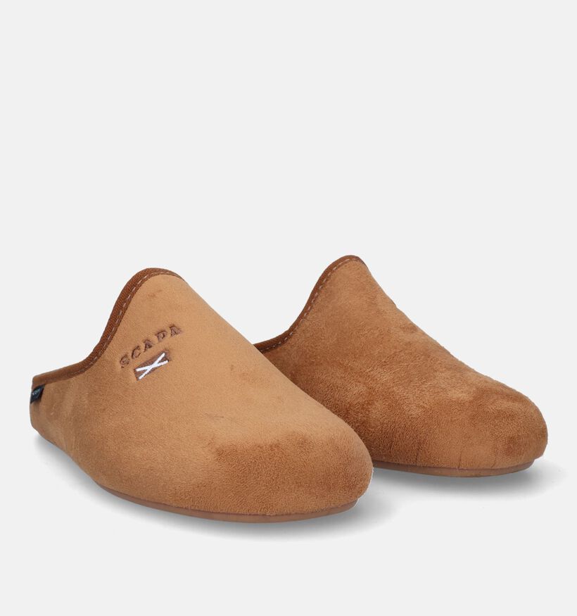 Scapa Cognac Pantoffels voor heren (333399)