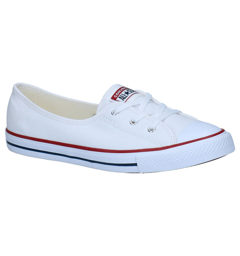 Converse AS Ballet Lace Blauwe Slip-on Sneakers voor dames (287165) - geschikt voor steunzolen