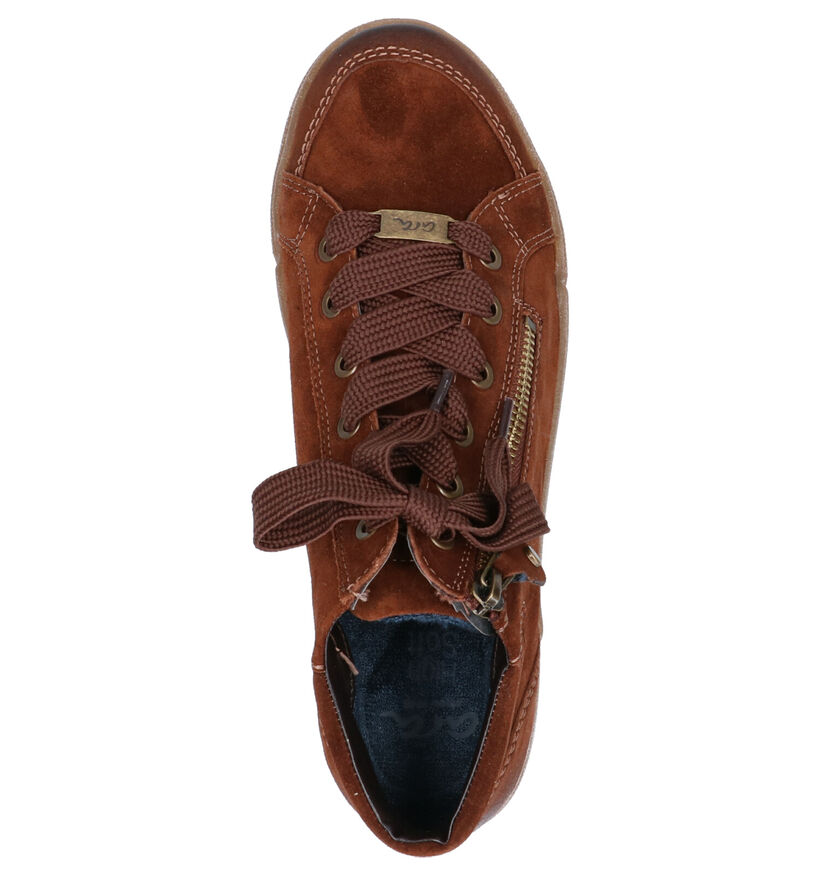 Ara High Soft Bruine Boots in daim (260850)