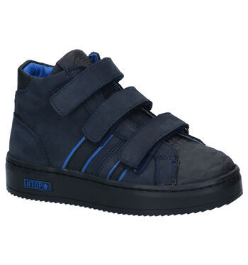 Hoge schoenen blauw