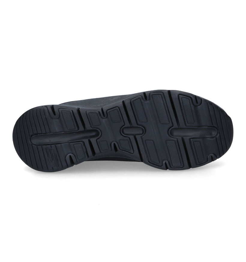 Skechers Arch Fit Big Appeal Baskets en Noir pour femmes (310636) - pour semelles orthopédiques