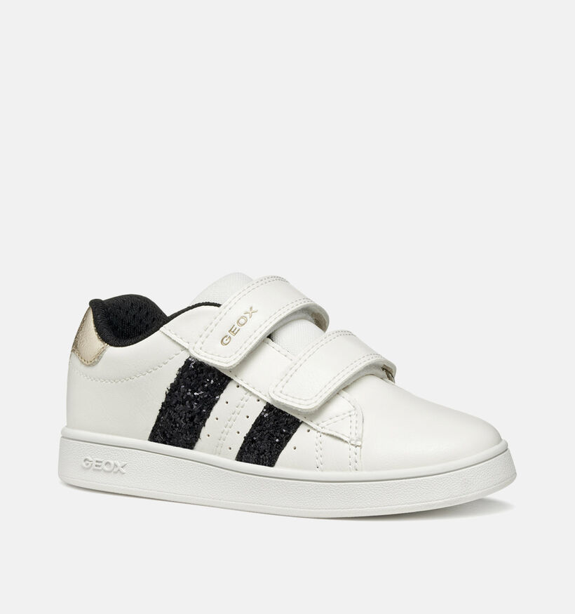Geox Witte Velcroschoenen voor meisjes (361940) - geschikt voor steunzolen