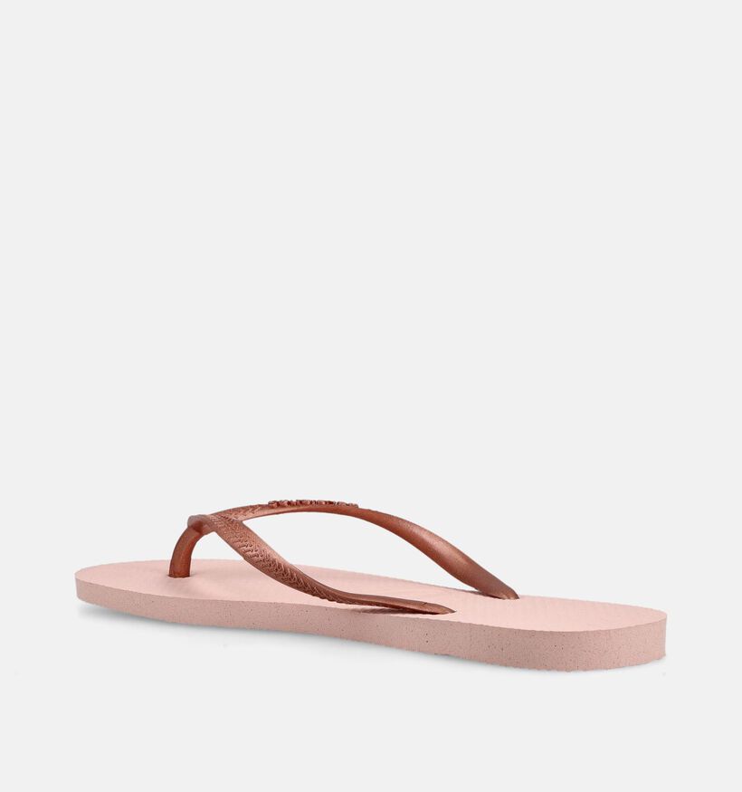 Havaianas Slim Rose Gold Teenslippers voor dames (373103)