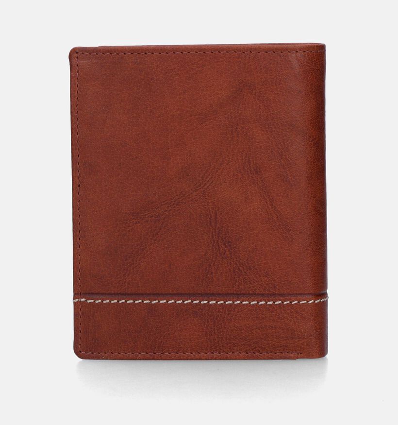 Maverick Portefeuille en Cognac pour hommes (365802)