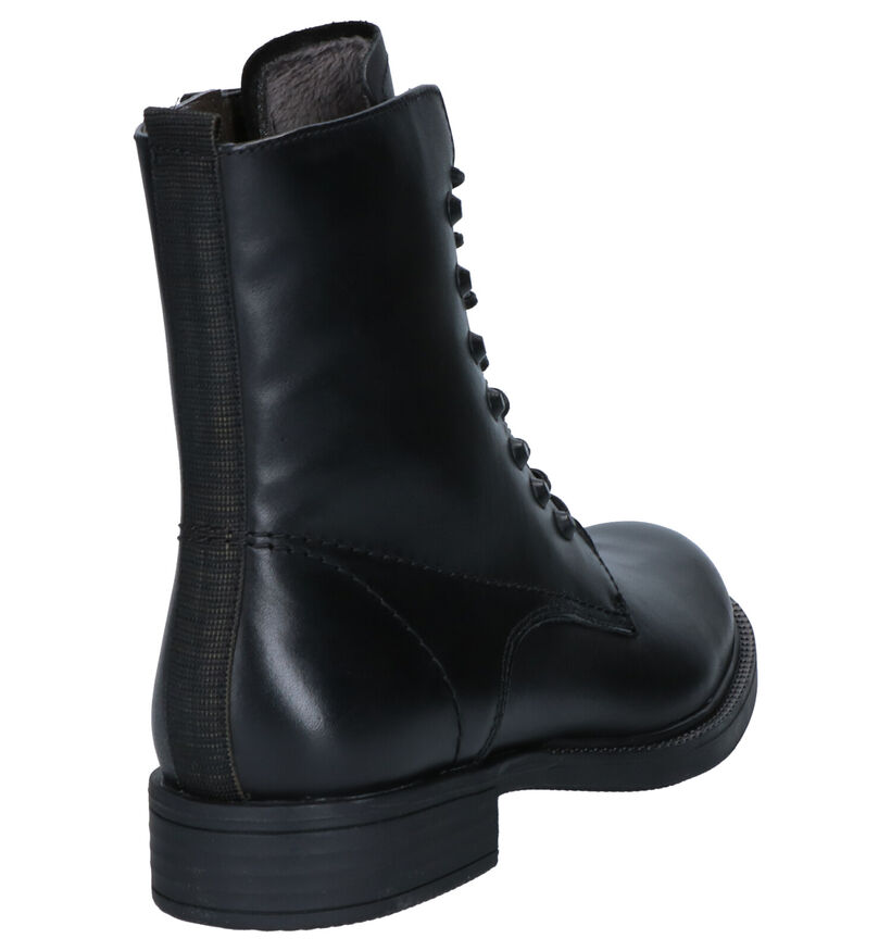 Tamaris TOUCH it Bottines en Noir en cuir (257156)