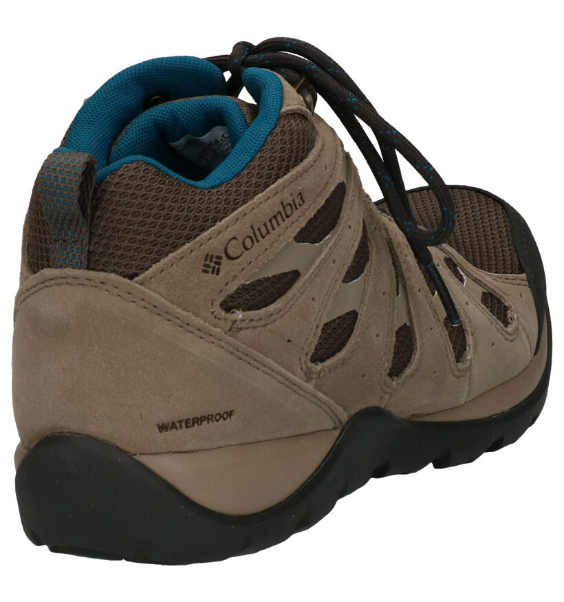 Columbia Redmond Taupe Wandelschoenen in stof (252826)