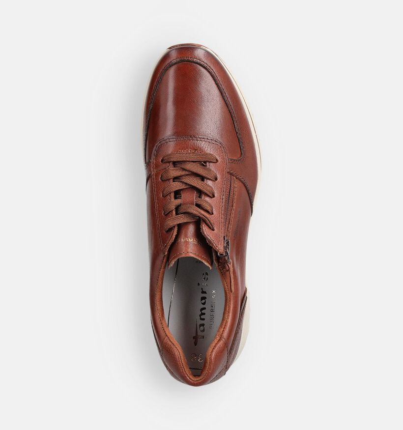Tamaris Muscat Chaussures à lacets en Cognac pour femmes (360686) - pour semelles orthopédiques