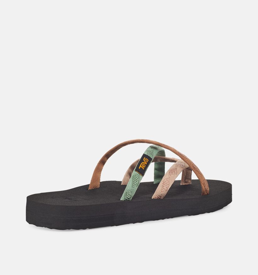 Teva Olowahu Nu-pieds en Cognac pour femmes (354717)