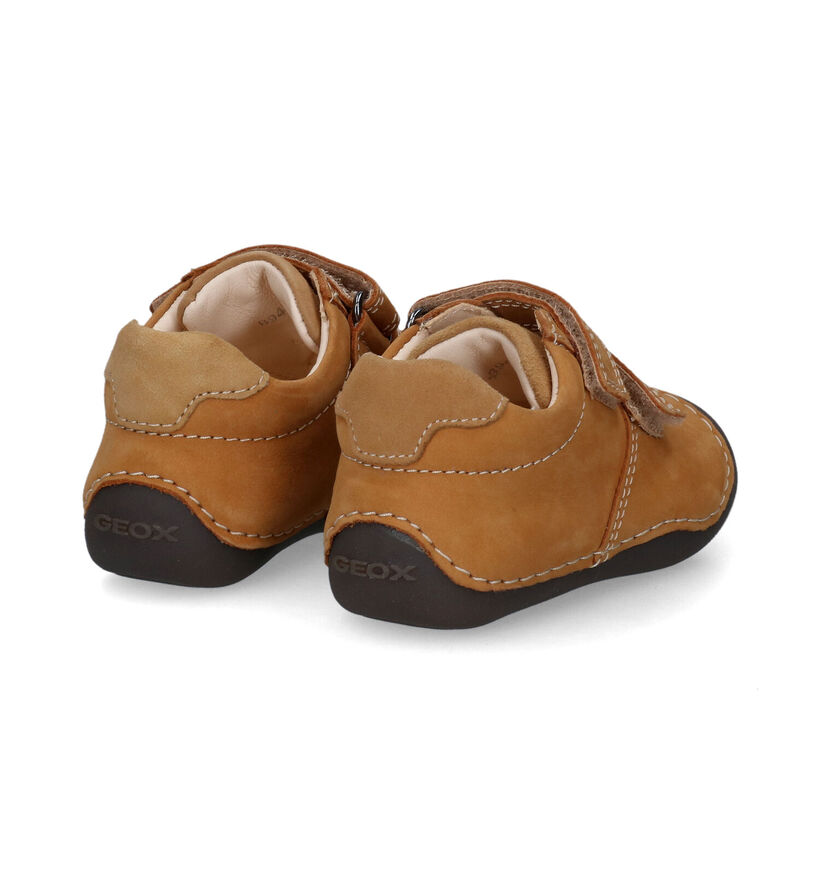 Geox Tutim Chaussures pour bébé en Bleu en nubuck (317575)