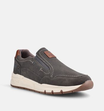 Mustang Chaussures plates Gris