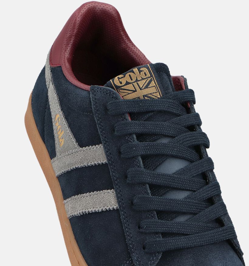 Gola Equipe II Blauwe Sneakers voor heren (360707) - geschikt voor steunzolen