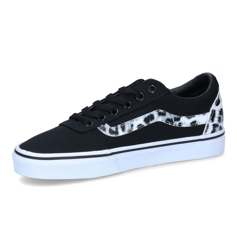 Vans Ward Baskets de skate en Rose pour femmes (327993)