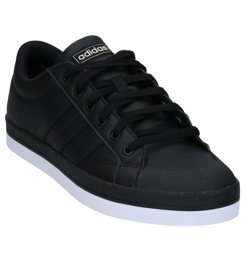 adidas Bravada Zwarte Sneakers in kunstleer (273040)