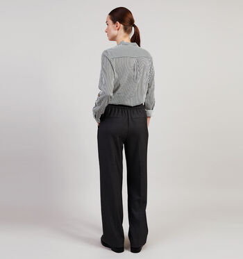 comma Pantalons Noir