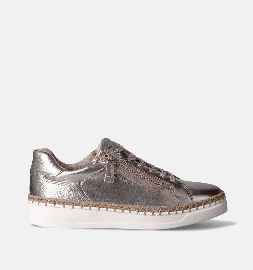 Tamaris Pure Relax Gouden Veterschoenen voor dames (351581) - geschikt voor steunzolen
