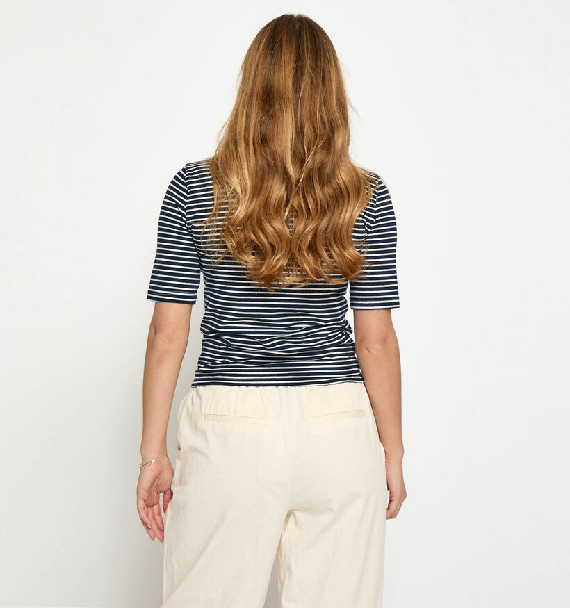 Minus Malle Donkerblauwe Polo T-shirt voor dames (371810)