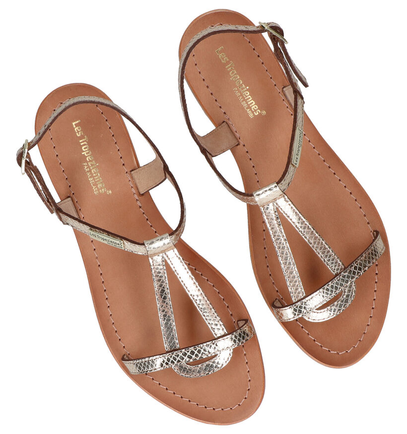 Les Tropeziennes Hamat Sandales en Bleu pour femmes (341388)