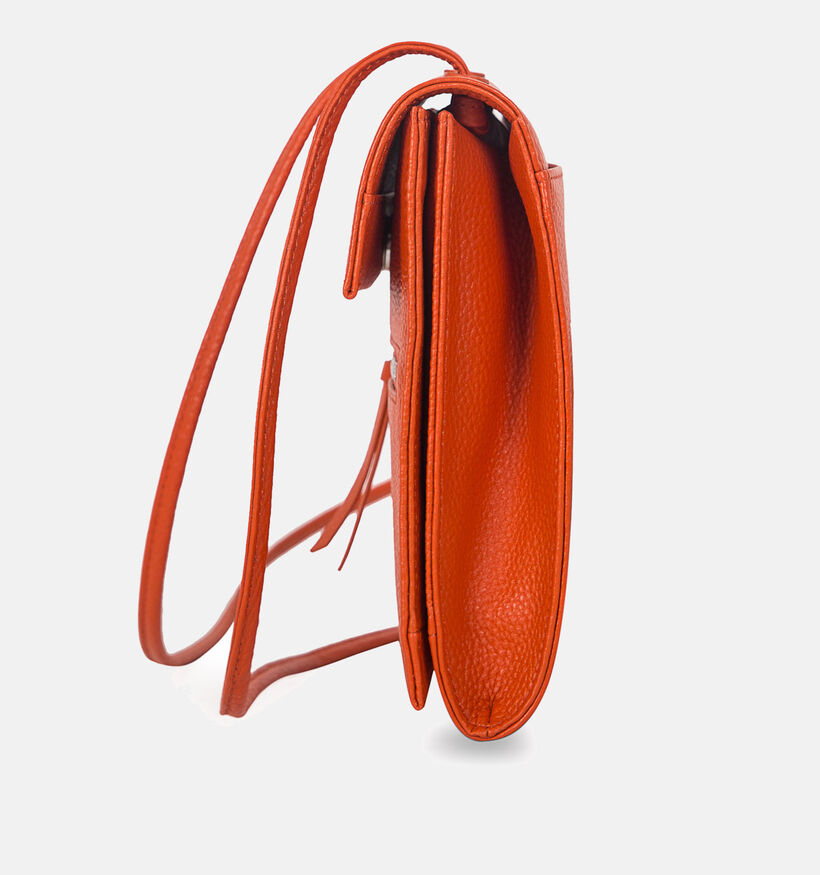 Crinkles Oranje Crossbody Tas voor dames (342319)