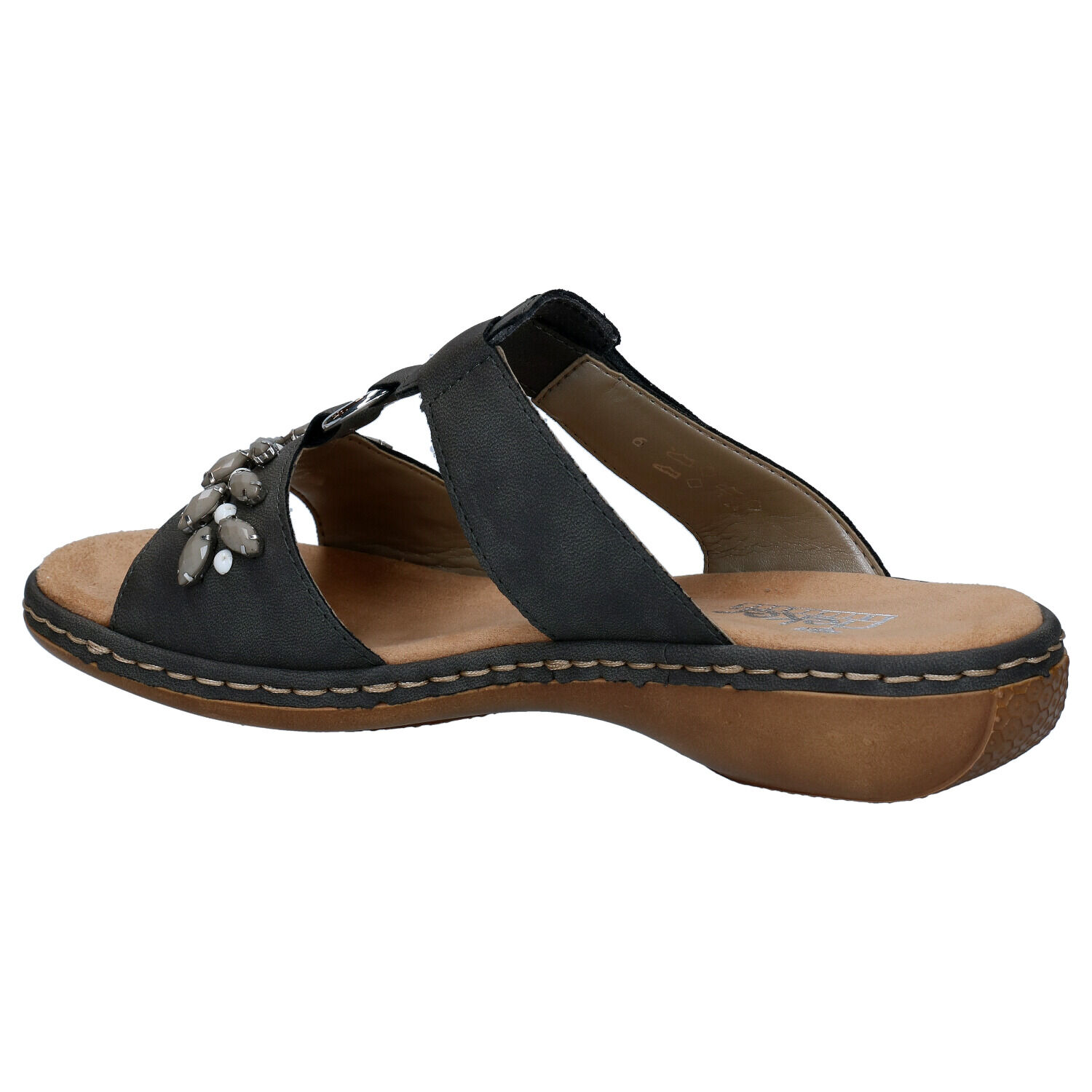 Rieker Grijze Slippers | TORFS.BE | Gratis verzend en retour