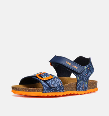 Geox Sandales Bleu/Vert