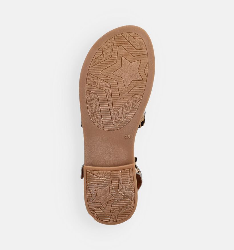 Milo & Mila Leo Sandales en Marron pour filles (372476)