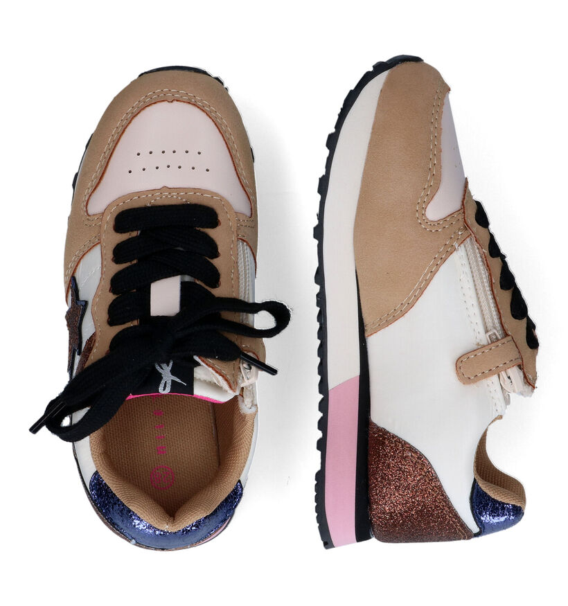 Milo & Mila Baskets basses en Beige pour filles (313162)