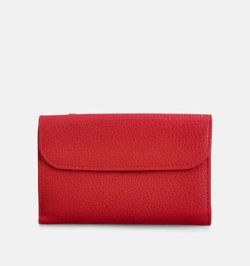 Crinkles Portemonnees Zwart/Oranje/Beige/Cognac/Bruin/Rood/Groen