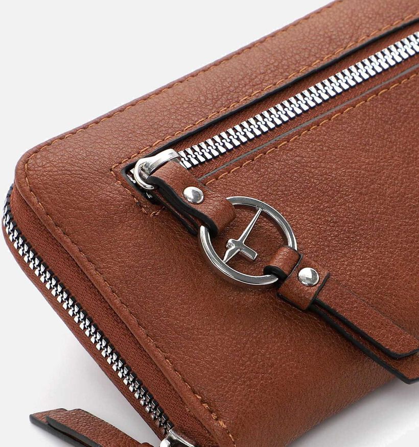 Tamaris Nele Cognac Ritsportemonnee voor dames (355718)