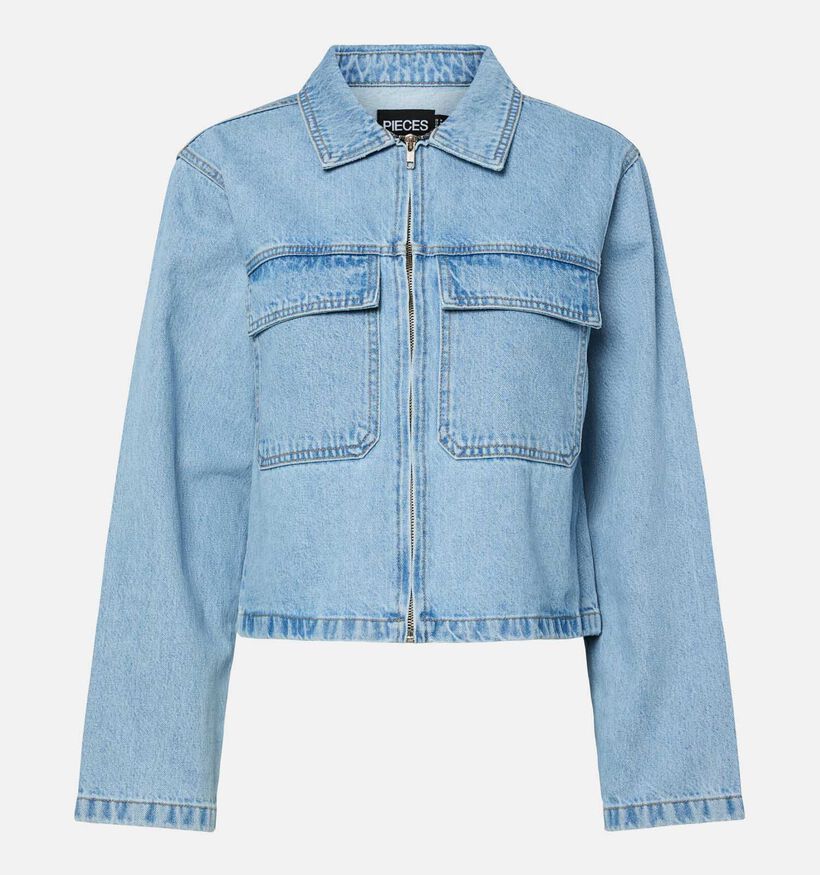 Pieces Rate Denim Manteau en Bleu pour femmes (365860)